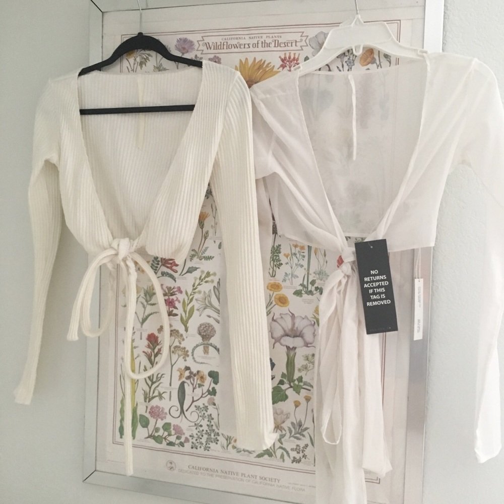 2 Are You Am I wrap tops